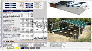 Costo Estructuras Metalicas Con Cobertura 2024 [upl. by Michal]