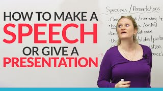 How to give the BEST speech or presentation in English [upl. by Htnnek892]