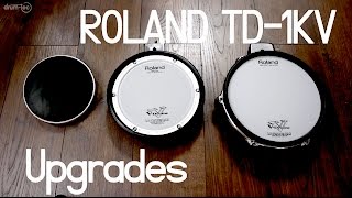 drumtec presents Upgrades for Roland TD1KV and TD1K electronic drums [upl. by Sairacaz172]