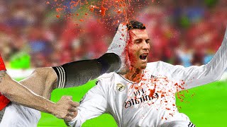 15 Most BRUTAL Fouls in Football [upl. by Emmalyn519]