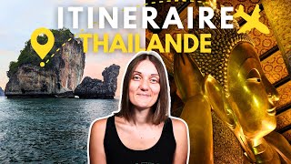 Notre itinéraire pour visiter la Thaïlande [upl. by Cassandry]