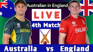 Australia vs Englsnd I ENG vs AUS 4thODI Match  Cricket Live Scorecard I Cricfame [upl. by Clea]