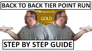 Booking a BacktoBack Tier Point Run  Step by Step Guide Top Tips [upl. by Paloma]