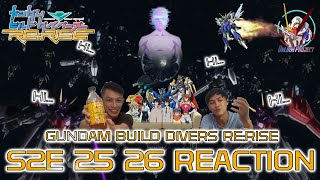 Reaction to Gundam Build Divers ReRise 2nd Season Ep 25 amp 26 2020  The End [upl. by Namlaz179]