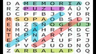 Word search puzzle 105  game free [upl. by Keryt]