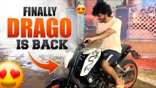 DRAGO KI SURGERY CHESAM😂  BATTERY CHANGE❤️kawasaki z900 duke ktm bike ytshorts shorts yt [upl. by Leahcir]