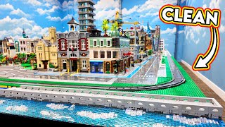 New LEGO City Curved Road Train Track amp Boardwalk [upl. by Irep]