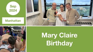 Mary Claires Birthday  Mount Sinai Hospital  Manhattan  NYC  USA [upl. by Berky]