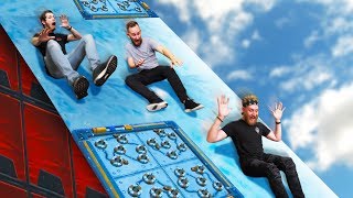 Fortnite SlipNSlide Deathrun Challenge [upl. by O'Mahony]