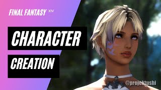 FFXIV Endwalker 👩 Sexy Hyur Highlander Female Face 2 Character Creation Guide [upl. by Waligore]