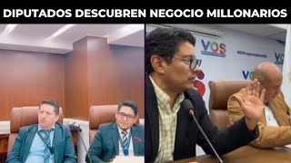 MÁXIMA TENSIÓN ENTRE DIPUTADOS Y LA CONTRALORIA GENERAL DE CUENTAS POR NEGOCIO MILLONARIO GUATEMALA [upl. by Arocal]