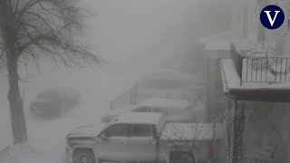 Gran tormenta helada en Estados Unidos así ha amanecido la ciudad de Búfalo [upl. by Milone123]