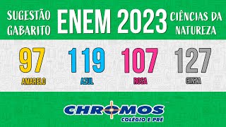 Gabarito ENEM 2023 CHROMOS  Prova Amarela Questão 97  Ciências da Natureza [upl. by Keisling]