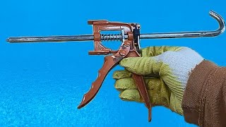 Made a brand new tool out of a sealant gun TOP 2 ideas [upl. by Zachariah]