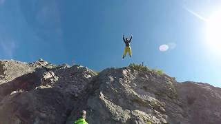 BaseJump Chamoson Suisse [upl. by Yesdnik]