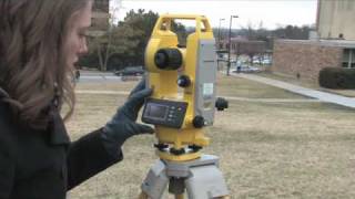 How to Use a Digital Theodolite  Part 1 of 2 [upl. by Nosdrahcir870]