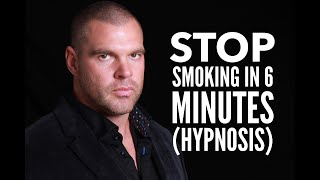 Stop Smoking in 6 Minutes Hypnosis [upl. by Nylla108]