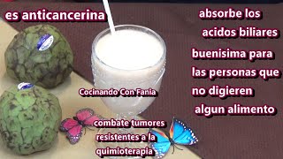 Licuado milagroso antitumores cancerigenosque absorbe los acidos biliares y es antidepresivo [upl. by Guibert]