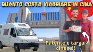 ENTRIAMO in CINA in CAMPER  benzinai BLINDATI fori di PROIETTILE nellhotel e CONTROLLI INFINITI [upl. by Agni888]