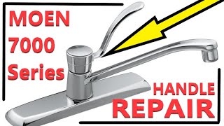 Moen kitchen faucet handle broke off Easy fix [upl. by Notsruht]