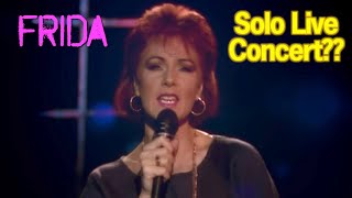 ABBA Frida Solo – LIVE Concert 1985  quotWhat Ifquot [upl. by Geller]