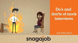 Job Interviews Part 1 Dos and Donts of Mock Interviews [upl. by Jamesy]