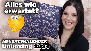 Alles wie erwartet 🧐 Lancome Adventskalender 2024 Inhalt 24 Türchen [upl. by Enelez]