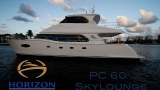 Horizon Yachts PC 60  Power Catamaran  Performance and panache [upl. by Magree]