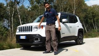 Jeep Renegade  Fuoristrada sì ma su strada anche 20 diesel 140 CV 4WD 9 marce [upl. by Lorine]