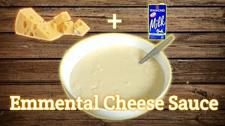 Resep Spaghetti Emmental Cheese Sauce ala rumahan  Emmental Sauce Recipe pasta cheesesauce [upl. by Dhar]