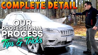 Complete Detail  Interior amp Exterior Detailing Process JayLenosGarage DetailingTips [upl. by Yeltsew]