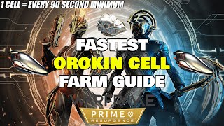 Fastest Orokin Cell Farm Guide l Warframe [upl. by Yelkcub]