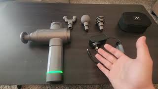 Hypervolt 2 Featuring Quiet Glide Technology Handheld Percussion Massage Gun Review [upl. by Edan6]