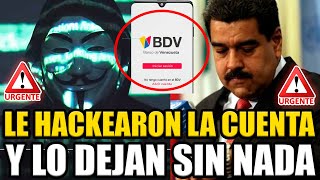 🚨ANONYMOUS HACKEÓ LA CUENTA DE MADURO Y LO ESTÁN POR DEJAR SIN DINERO  BREAK POINT [upl. by Chura199]