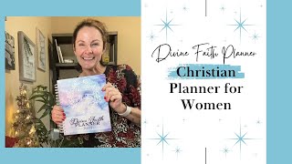 2024 Christian Planner for Women  Divine Faith Planner [upl. by Ilowell]