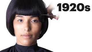 100 Years of Bangs  Allure [upl. by Ellezig]