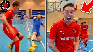 I Played in a PRO FUTSAL MATCH amp We Got PROMOTED Football Skills amp Goals [upl. by Arno]