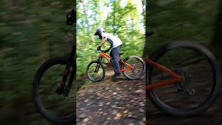 Příroda🌿 kolo mtb cyklistika cesko nature trails jumps beauty jacobx [upl. by Enelyw]