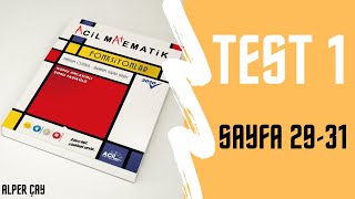 Acil Matematik Fonksiyonlar Fasikülü Syf 2931 Test1 [upl. by Cod835]