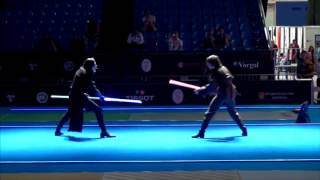 2016 El mejor duelo de Star Wars en la vida real y como deporte esgrima [upl. by Artie925]