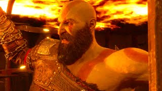 Kratos Sacrifices Himself And Spares Helios  God Of War Ragnarok Valhalla DLC 2023 PS5 [upl. by Nnaitsirhc492]