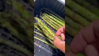 Air Fryer Asparagus 😍🤤 shorts [upl. by Phineas]