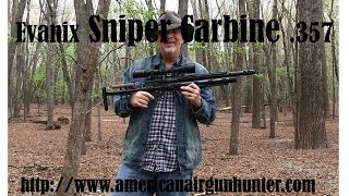 Evanix Sniper Carbine in 357 A compact big bore for big game [upl. by Essy]