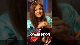 Top 10 Iconic Songs Of Monali Thakur  MUZIX Shorts [upl. by Cadman]