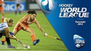 Netherlands vs Argentina  Womens Hockey World League Final Argentina Semi Final 2 07122013 [upl. by Akimas]