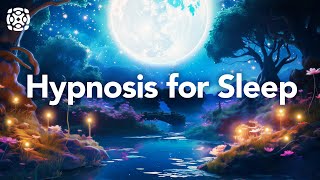 Guided Sleep Meditation Sleep Hypnosis Deeply Relax Into Slumber [upl. by Nnyltak960]