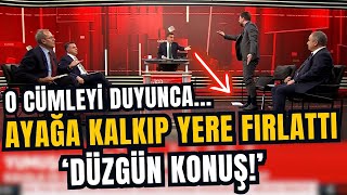 Canlı yayında kavga Tartışma büyüyünce ayağa kalktı haber sondakika [upl. by Nnyroc]