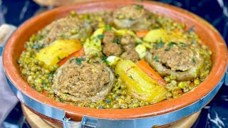 DÉLICIEUX TAJINE DE LÉGUMES 🇲🇦c’est tellement simple de bien manger 😋 [upl. by Nahtonoj]