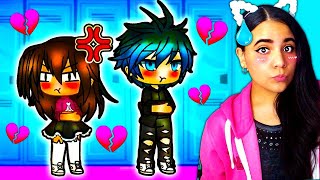 In Love With My Enemy😈🖤 Gacha Life Mini Movie Love Story Reaction [upl. by Aleuname]