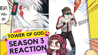 Tower of God Season 3  Ep 7881 Reaction  Bam vs White ft Dr Bonehead [upl. by Bloomer]